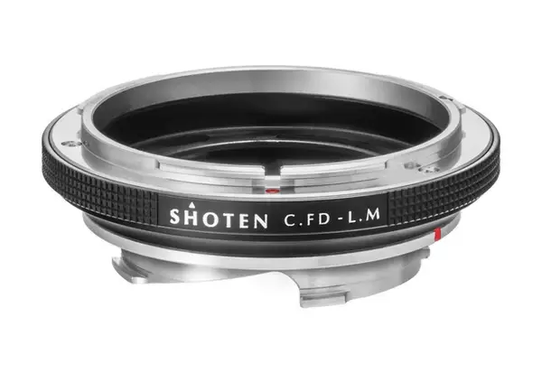 「SHOTEN マウントアダプター CFD-LM-A（キヤノンFDレンズ →ライカMマウント変換）と LM-LSL-A（ライカMレンズ → Lマウント変換）販売開始」の画像