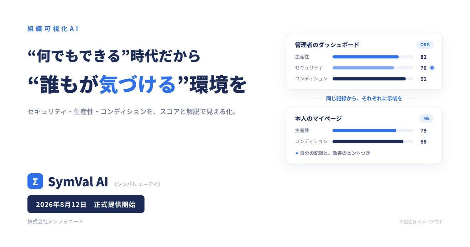 「ちゃんと“見てる”。だから、信頼される」― 人材紹介業17年のプロが、組織可視化で"信頼"をつくる「SymVal AI」の開発に至るまで