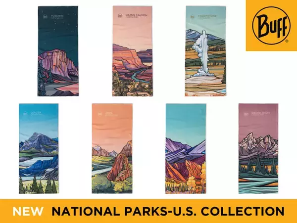 BUFF、アメリカ国立公園の美しさをデザインした【NATIONAL PARKS-U.S.】を発売！
