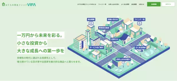 空き家対策などを見据えた不動産クラウドファンディング　“おうちの再生ファンドVIFA5号”　完売御礼のお知らせ