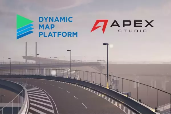 自動運転地図のダイナミックマッププラットフォームがゲームに高精度3次元データを提供　リアルなドライブ体験を世界へ