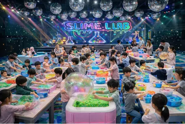 「夢中で遊んで、思わず撮りたくなる！スライムワンダーランドOPEN｜“撮らずに帰れない”体験が登場」の画像