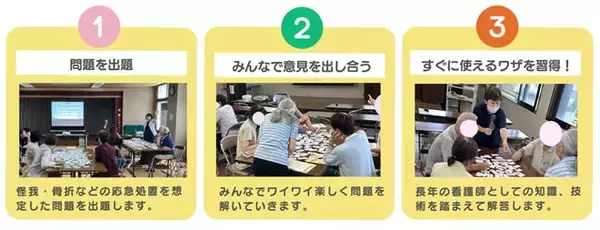 「産業看護師が企業の応急処置力を高める研修プログラムを立ち上げ。救急車が来るまでにできる応急処置法を楽しく学ぶカードゲーム「ナースdeナイス」開発秘話」の画像