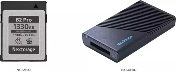 世界最速[1]CFexpress(TM) 4.0 Type BメモリーカードNX-B2PROシリーズ およびCFexpress 4.0対応 USB 40GbpsカードリーダーNX-SB1PRO発売のお知らせ