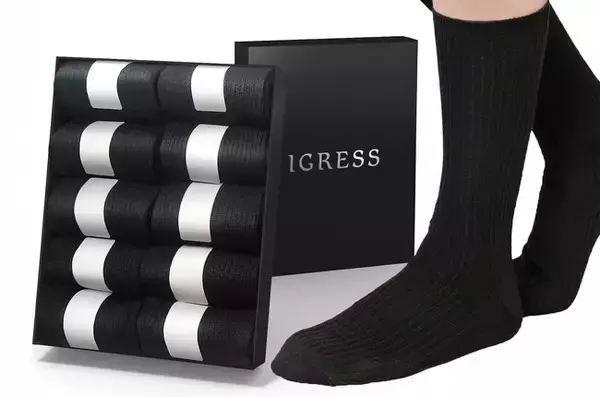 「【実績報告】IGRESS(イグレス)ビジネスソックス、累計45万セット（4,500,000足）販売を突破」の画像