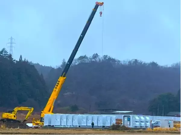 【日本蓄電池株式会社】宮城県仙台市にて系統用蓄電施設「NC青葉区上愛子B蓄電所」蓄電池設置開始