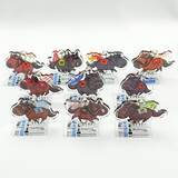 「競走馬グッズブランド「UMAbred」よりアクリルスタンド＆キーホルダーボックストイVer2が発売！」の画像1