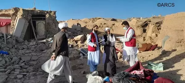 10月11日から「2023年アフガニスタン地震救援金」の受け付けを開始