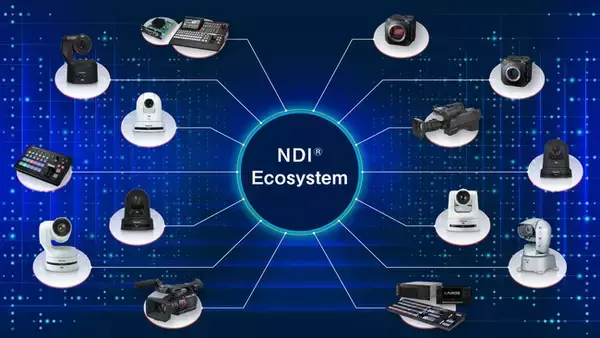 リモートカメラおよびカメラレコーダーのNDI(R)標準対応機器を拡大
