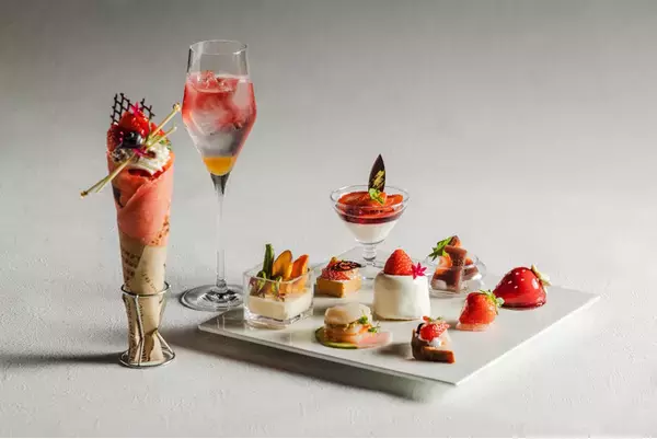 【東京ベイ潮見プリンスホテル】旬のいちごが奏でる冬のシンフォニー「いちごアフタヌーンティー～Strawberry Symphony～」を販売