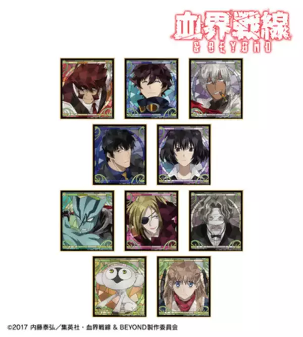 TVアニメ『血界戦線 & BEYOND』のトレーディング Aure Glass ミニ色紙などの受注を開始！！アニメ・漫画のオリジナルグッズを販売する「AMNIBUS」にて