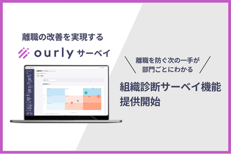 離職改善に特化した組織診断サーベイを提供開始
