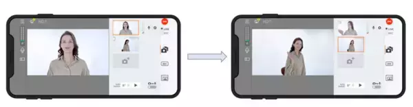 ライブ配信用iOSアプリ“Live Switcher Mobile”の提供を開始　ワンタッチでのカメラ切り替えにより簡単にマルチアングルでのライブ配信を実現