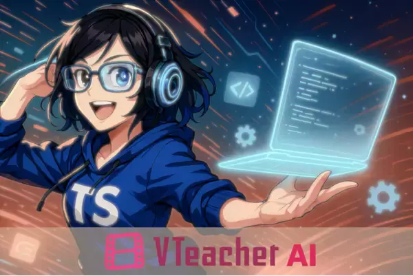 【VTeacher AI】シーズン2が開始！新ステージはTypeScriptの型パズルを攻略 ―「まるで“ラスボスを倒すような体験”」「この形にたどり着くまでには時間がかかった」開発者インタビュー