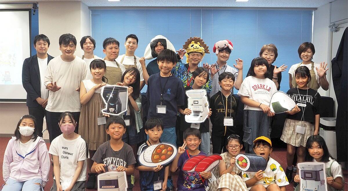子ども達が"寿司ロボット紹介プロデューサー"に就任!? 世界シェアNo.1※のBtoBメーカーが、厨房の裏方ロボットを子どもたちの目線で語り直してもらった理由