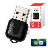 「【業界最小クラス・約5g】KEIYO APPワイヤレスミニが「毎回のケーブル接続を無くします」純正ナビのCar Play/Android Autoをワイヤレス化する最新アダプターが新登場！」の画像1