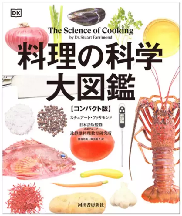 〈最強の料理入門書〉プロ絶賛の画期的ビジュアル図鑑、不動のロングセラーが装いを新たに2月25日発売！『料理の科学大図鑑【コンパクト版】』