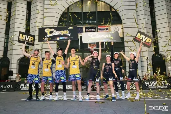 3x3.EXE PREMIER 2022 大歓声に沸いたPLAYOFFSを制したのは男子 UTSUNOMIYA BREX.EXE、女子 G FLOW.EXE！