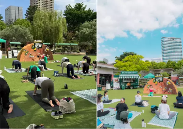 「IGNITE YOGA」が南青山に期間限定オープンした「ZENB Cafe ～Gluten-Free GO！～」と食×ヨガのイベントを開催！