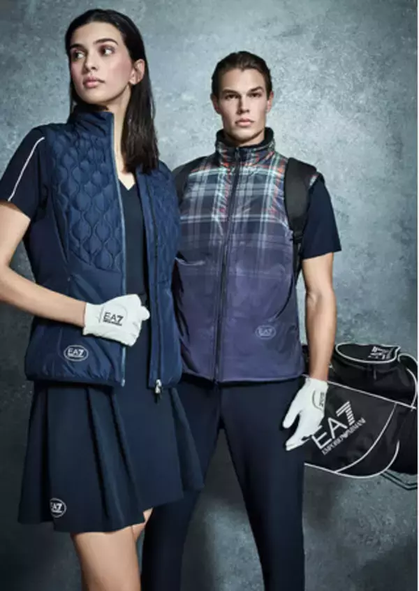 「【EA7 エンポリオ アルマーニ】2025 秋冬シーズン、最新ゴルフウェア登場」の画像