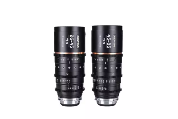 軽量・コンパクトなスクイーズ比2倍アナモフィックズームレンズ「LAOWA Proteus Zoom 2x Anamorphic」シリーズ発売