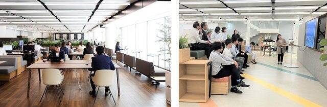 会話がはずむ「会える」オフィスにリニューアル！YKK APのパーパス実現のための働き方改革とは