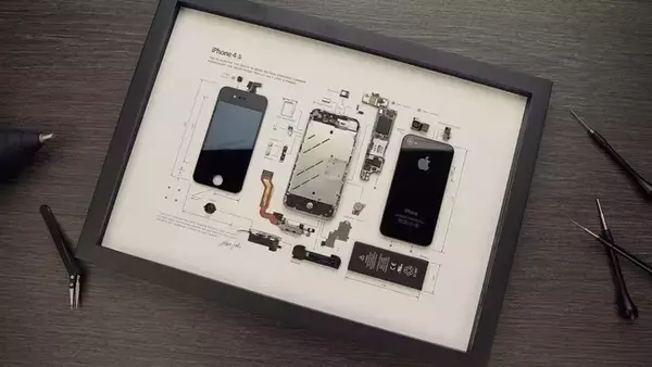 【日本初上陸】iPhone分解アート作品を手掛ける「GRID STUDIO」が日本初上陸。