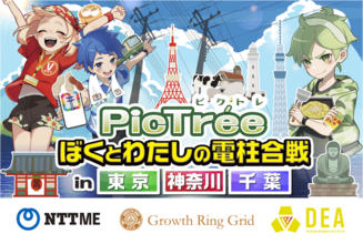参加型社会貢献ゲーム「PicTree（ピクトレ）」NTT-MEと連携では初となる東京・神奈川・千葉で開催