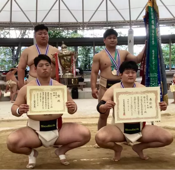ソディック相撲部が石川県・加賀市・日本相撲連盟より団体、個人で各賞を受賞