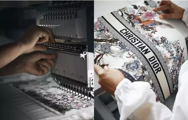 「【DIOR】　「ディオール ジャルダン ディヴェール」モチーフの「ディオ―ル ブックトート」バッグが登場」の画像