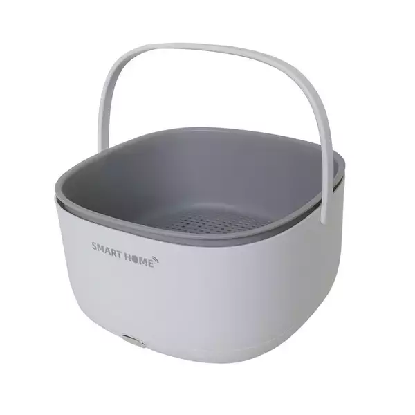 節水に活躍　1秒間に約1万回の振動で野菜や果物の汚れを洗浄