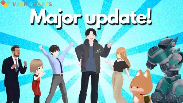 簡単さはそのまま！様々な3Dアニメーション作成が可能に！VARK SHORTS Corporate Planが大規模アップデート！