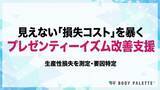 「【プレゼンティーイズムの測定→要因特定→施策実装】プレゼンティーイズム可視化・改善プログラムの提供開始」の画像1