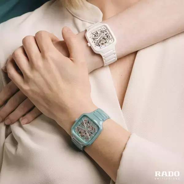 ようこそ、未来の形と色彩へ - ラドー トゥルー スクエア オープン ハート (True Square Open Heart)