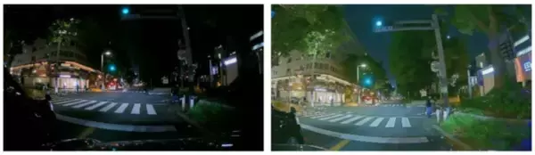 マクセルの映像処理技術がコムテックのドライブレコーダーに搭載
