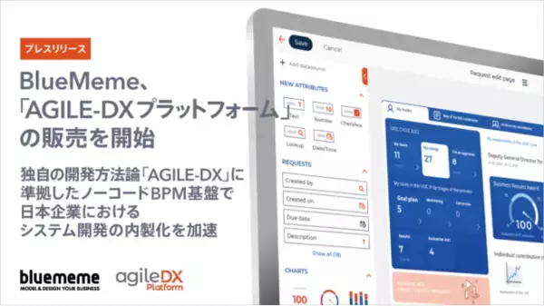 BlueMeme、「AGILE-DXプラットフォーム」の販売を開始