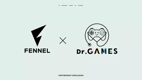 「プロeスポーツチーム「FENNEL」、医療団体 Dr.GAMES と協業を締結」の画像