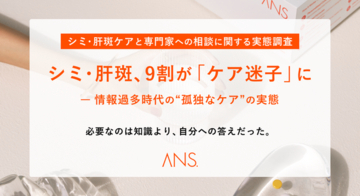 シミ・肝斑、9割が「ケア迷子」に -自分に合う答えが見つからない"孤独なケア"の実態