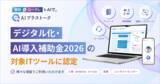 「次世代トレーニングソリューション「AIプラストーク」が、「デジタル化・AI導入補助金2026」の対象ITツールに認定」の画像1