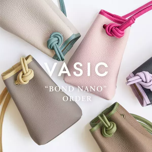 ニューヨーク発のバッグブランド〈VASIC〉初となるカスタマイズオーダーイベントを〈TOMORROWLAND〉にて開催。