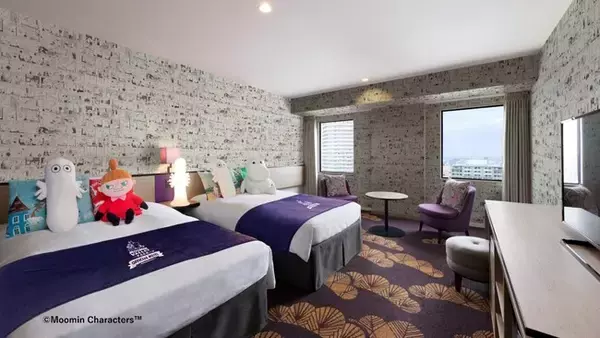 「【サンシャインシティプリンスホテル】「ムーミンスペシャルルーム」を4月11日(土)より新たに販売開始」の画像