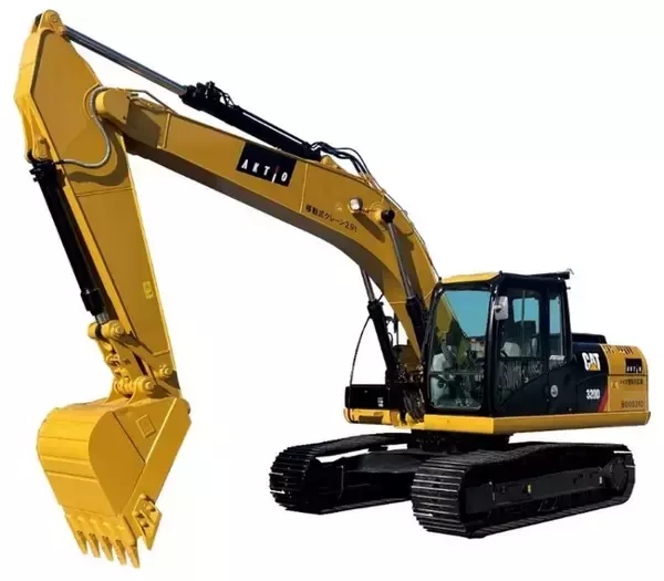 日本キャタピラーとの共同により実現　「バイオディーゼル燃料専用バックホー」を製作