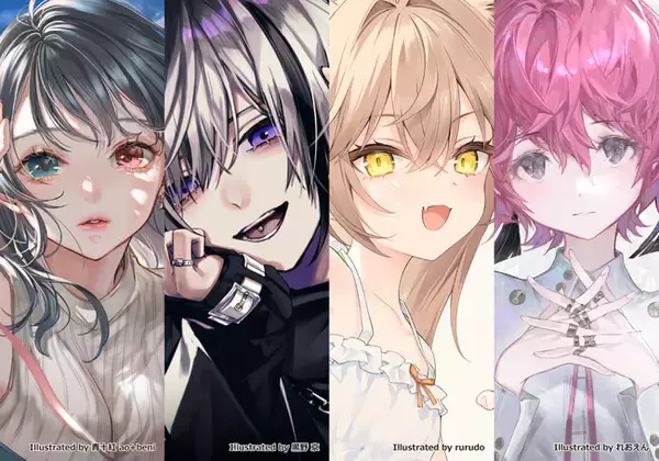 人気イラストレーター「青十紅」「黒野京」「るるどらいおん」「れおえん」の応援型Tカードが登場！