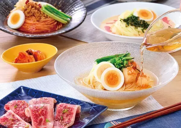 焼肉【大東園】が「冷麺ランチ」を6/24より期間限定で販売！4種類から選べる冷麺はさっぱりとした正統派からこだわりの旨辛味まで！