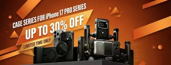 「【期間限定｜SmallRig公式】iPhone 17 シリーズ最大30%OFF！」の画像