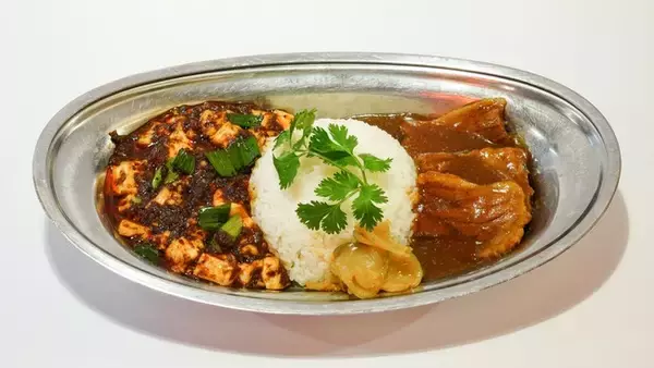 【麻婆豆腐＆和牛あいがけ】旨みあふれるA5国産黒毛和牛が本場四川の麻婆豆腐とあいがけに！「A5国産黒毛和牛陳麻婆豆腐」が期間限定登場！