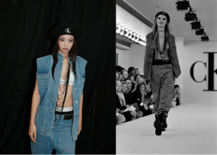 ジェニーが東京で開催された「SUMMER SONIC 2026」のステージでカスタムメイドのCalvin Klein Collectionを着用