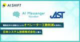 「日本システム技術へ「AI Messenger Voicebot」を導入」の画像1