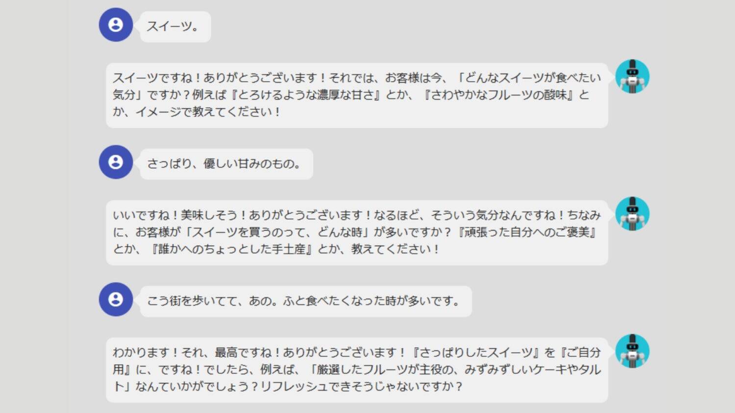 「エキュート秋葉原」開業1周年！限定スイーツ開発の舞台裏 ― 4,524回の発話から1,116件の本音を抽出。ロボットキャストが導き出した、秋葉原駅ユーザーのための新スイーツ ―