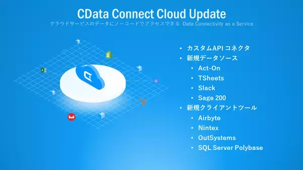 『CData Connect Cloud』がカスタムAPI 接続機能を含むアップデートを発表